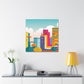 Sacaca- South America - Canvas
