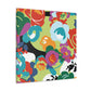 Splendidly Joyous - Floral - Canvas