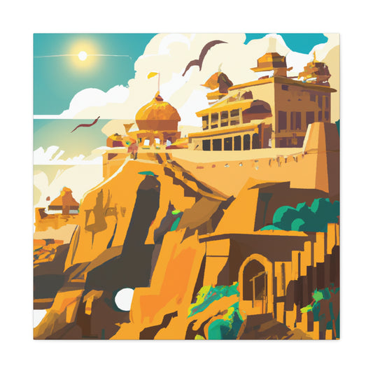 The Land of Spices - Destination India - Canvas
