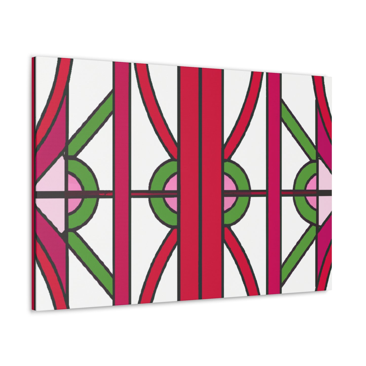 Cheerful - Glass Canvas