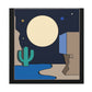 "Poised Reflection - Midcentury" - Canvas