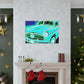 "Retro Rev-Up" - Automobile Canvas