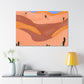 Baroque Beauty - Vintage Contemporary - Desert - Canvas