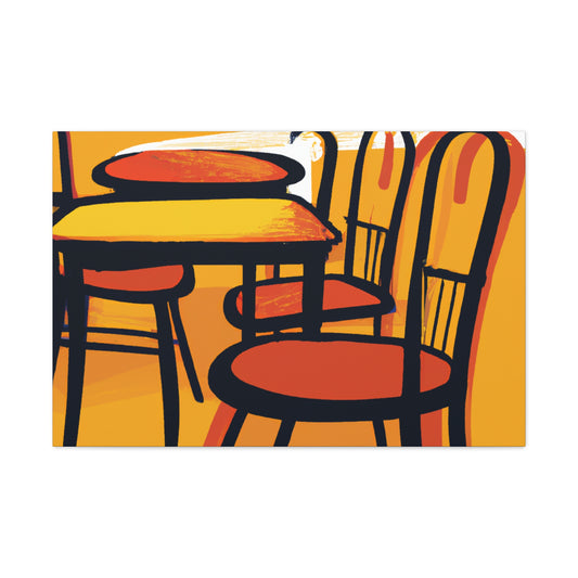 "Cosmic Beauty - Midcentury" - Canvas