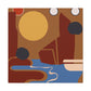 Private Time - Midcentury Canvas