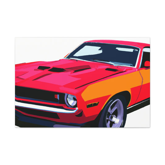 Roadrunner '65 - Automobile - Canvas