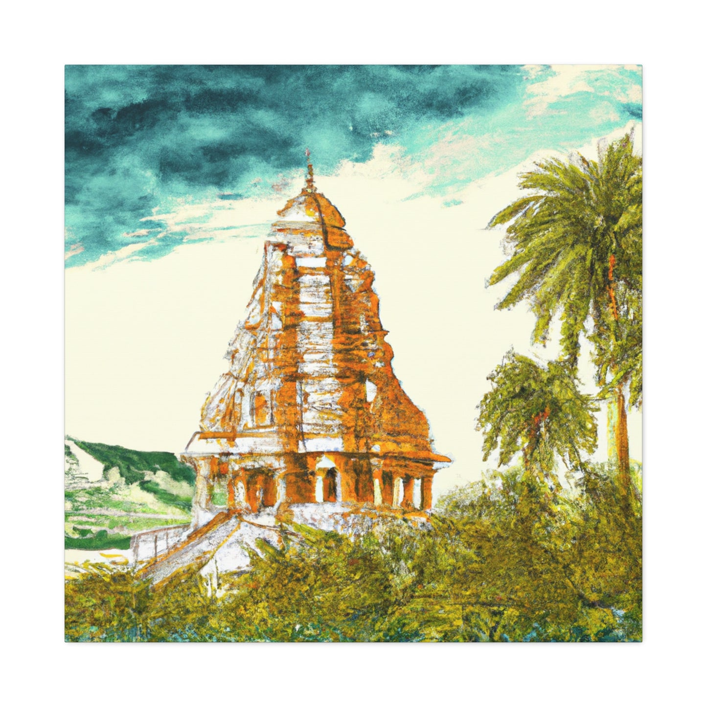 Rajasthan - Destination India - Canvas