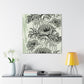 Passionate Petals - Floral - Canvas