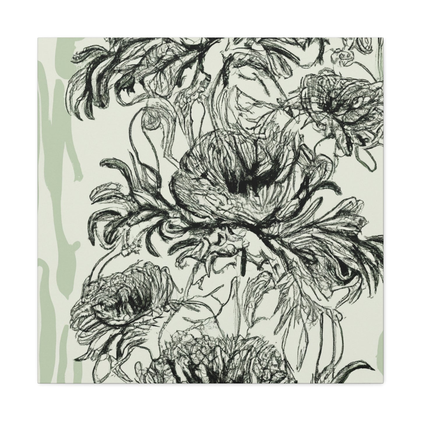 Passionate Petals - Floral - Canvas