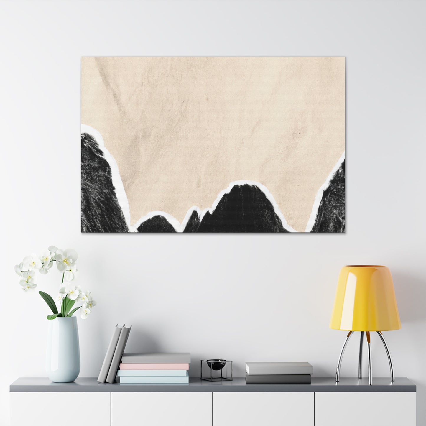Uptown Glow - Vintage Contemporary - Canvas