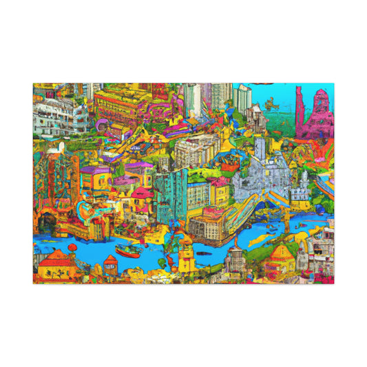Glorious Getaway - Destination India - Canvas