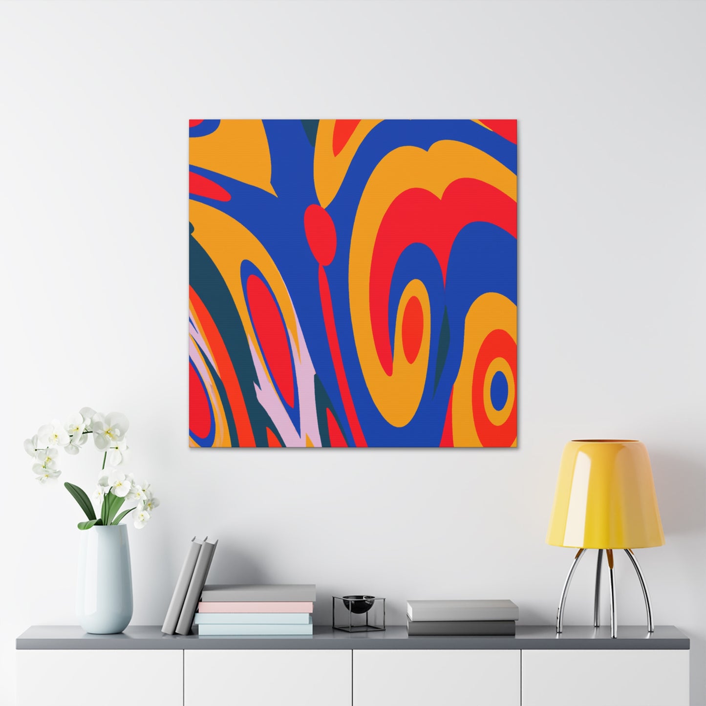 Lava Mist - Abstract - Canvas