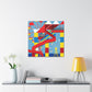 Cotton-Candy City - Amusement - Canvas