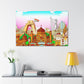 Kashmiri Splendour - Destination India - Canvas