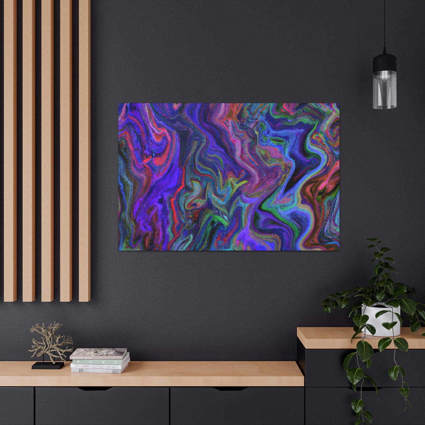 Deeper Flow - Canvas - Abstract
