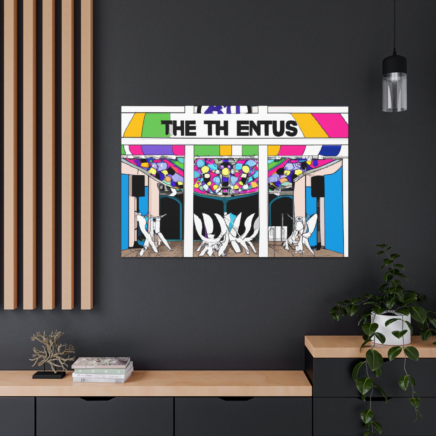 The Jukebox Joint - Canvas Pop Art