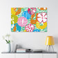 Rhapsody - Floral - Canvas