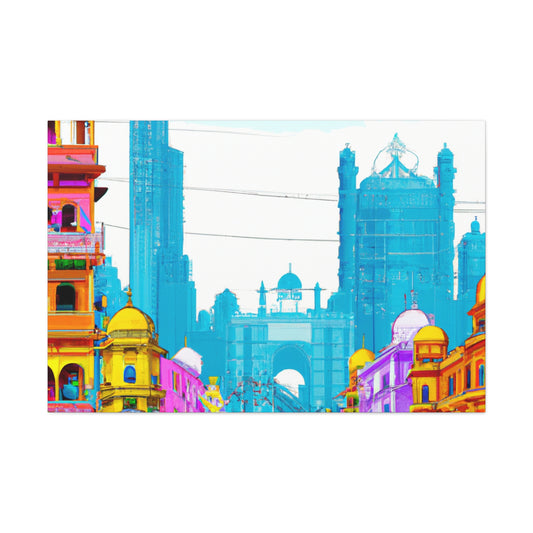 Vibrant Visions - Destination India - Canvas