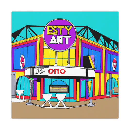 Twisty Time Soda Shop - Canvas