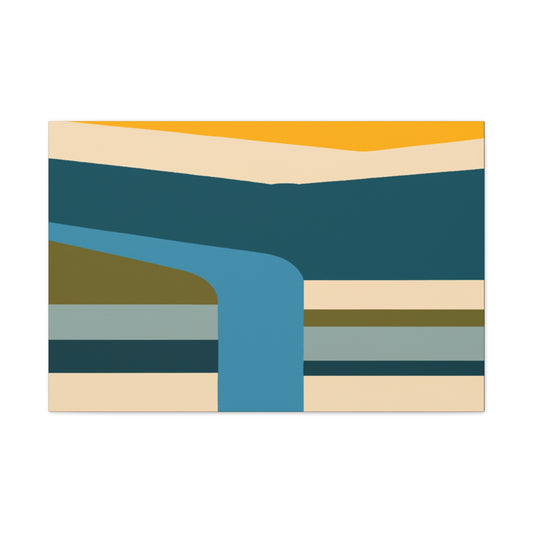 Fawnstripes - Midcentury Canvas