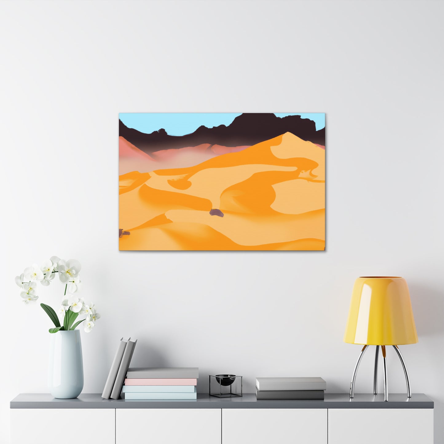 Desert Palms - Landscape - Canvas