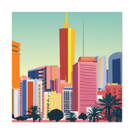 Oasis Elegance - Middle East - Canvas