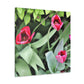 Pink Pop Ups - Canvas - Floral