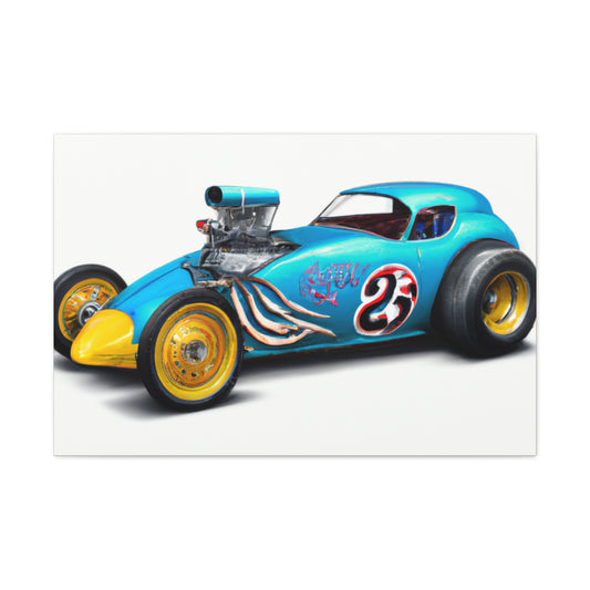 Rusty Rattler - Automobile - Canvas