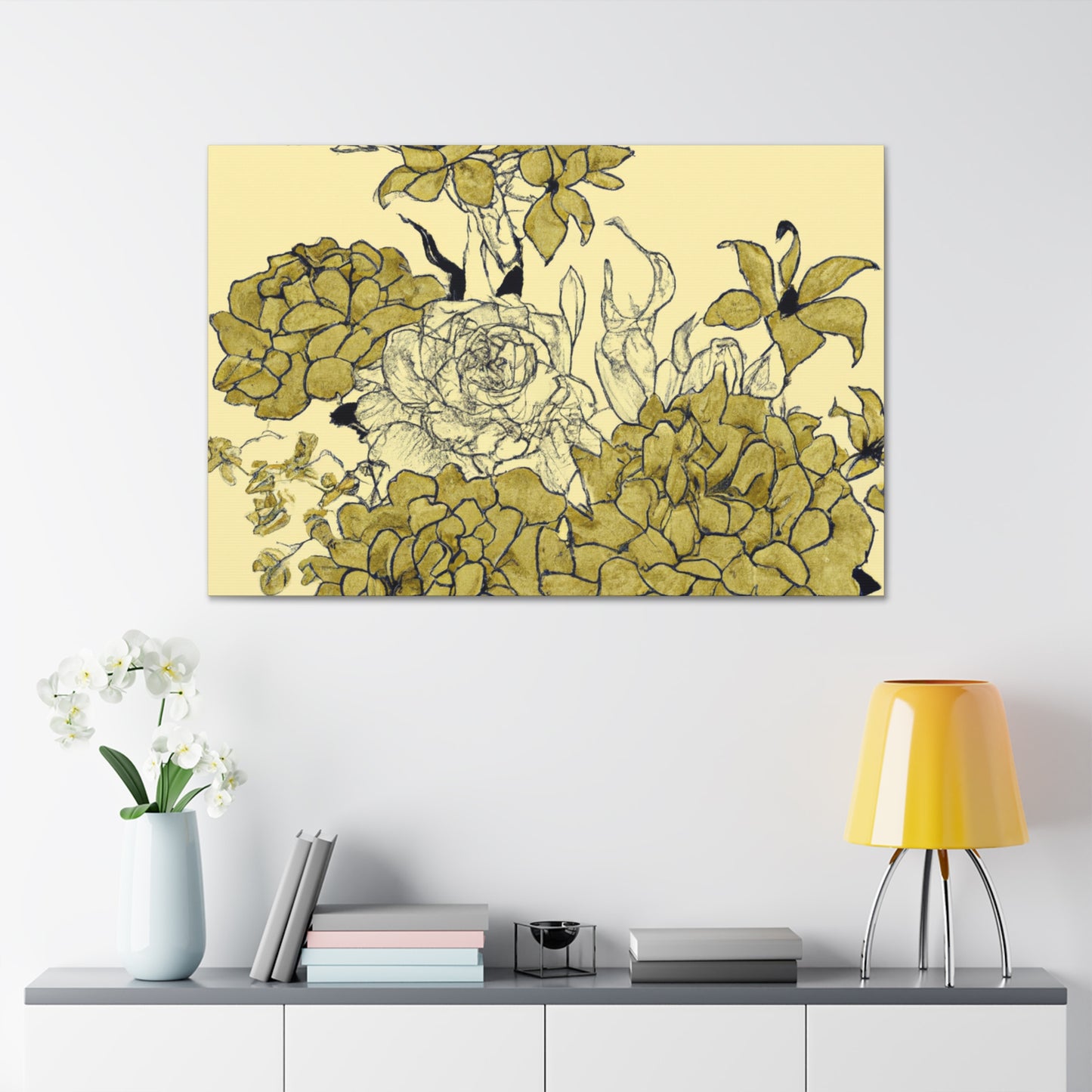 Blossomia - Floral - Canvas