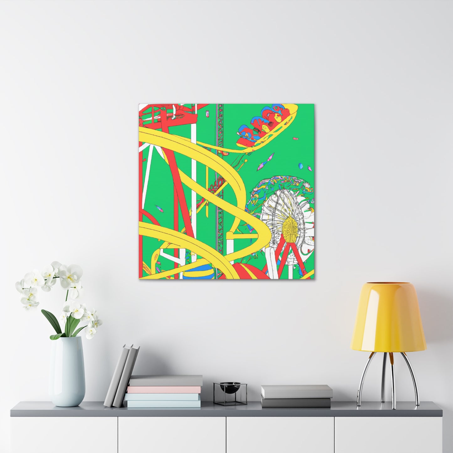 Fizztopia - Amusement - Canvas