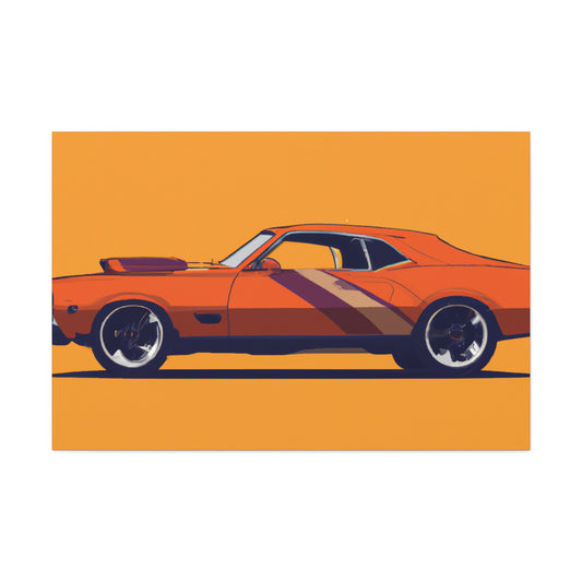 Rocket Racer - Automobile - Canvas