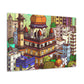 Lotus Land - Destination India - Canvas