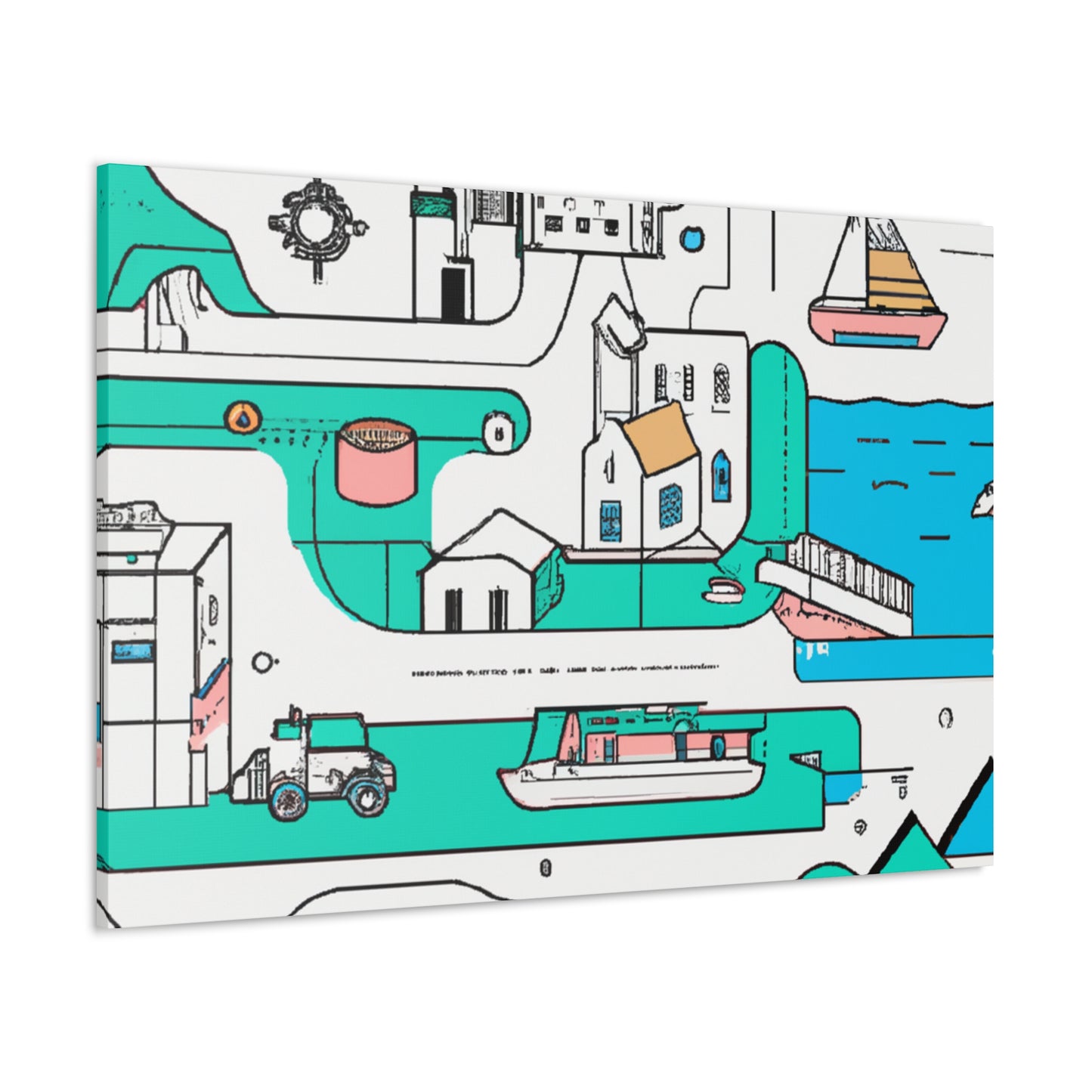 Vacancy - Minimalism - Canvas