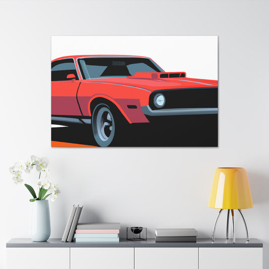 The Flashback - Automobile - Canvas