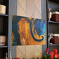Golden Wave- Abstract Canvas