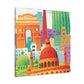 Taj Mahal - Destination India - Canvas