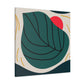 Simplicity Leaf - Minimalism - Canvas