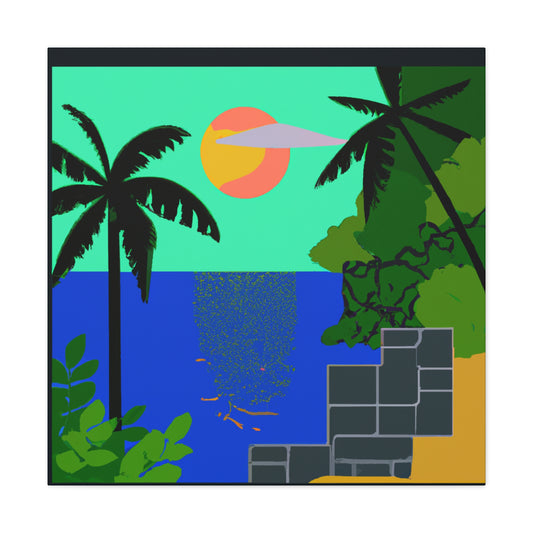 Prickleback- Midcentury Canvas