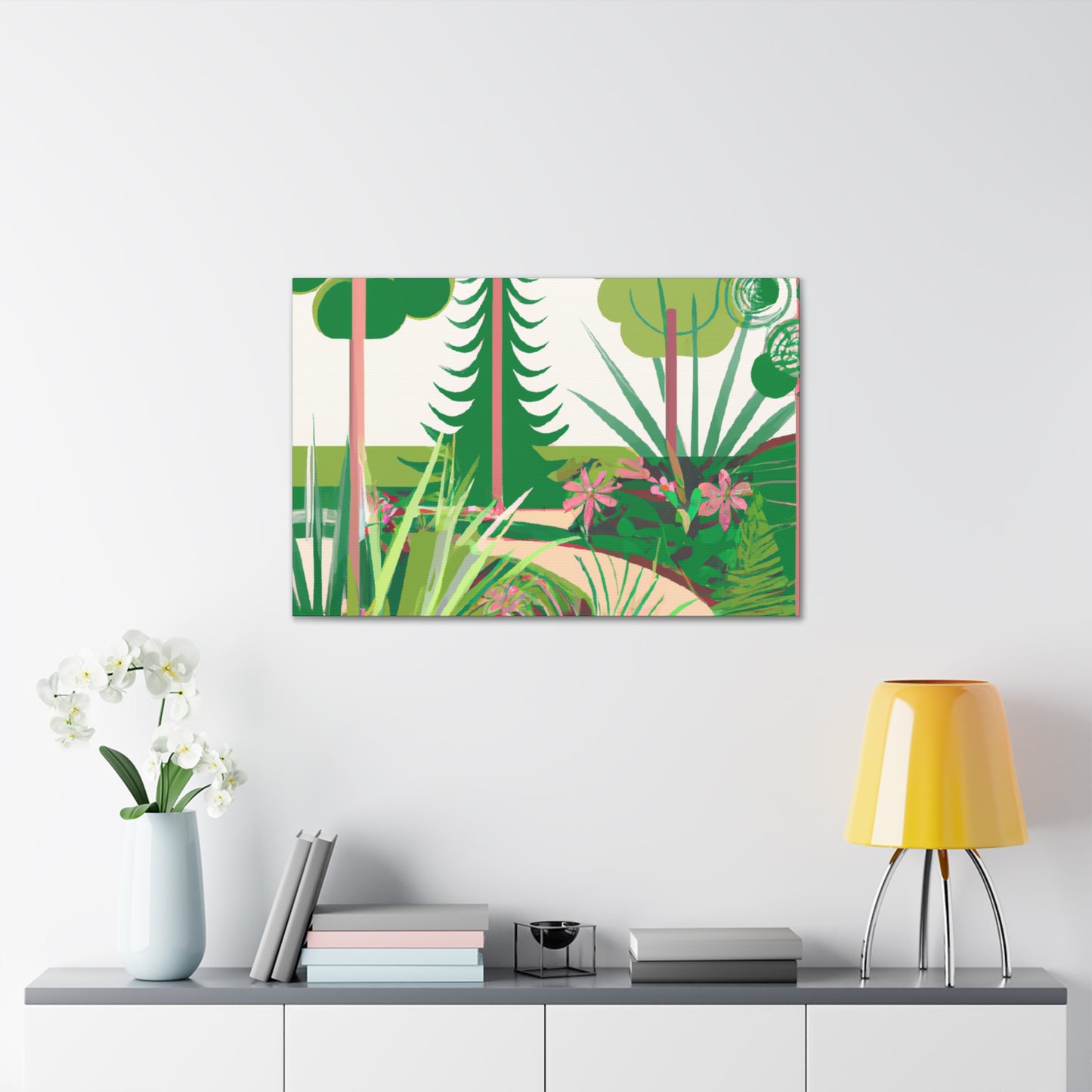 Floralopia Landscape - Canvas