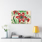 Blushy - Floral - Canvas