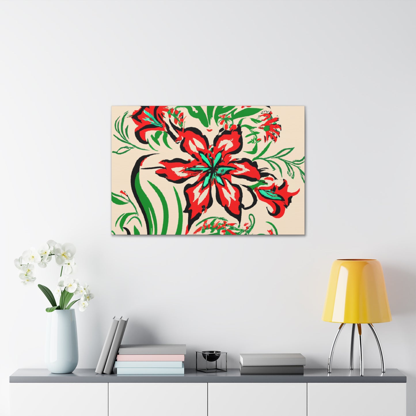 Blushy - Floral - Canvas
