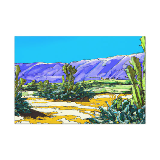 Sunburnt Horizon - Landscape - Canvas - Desert