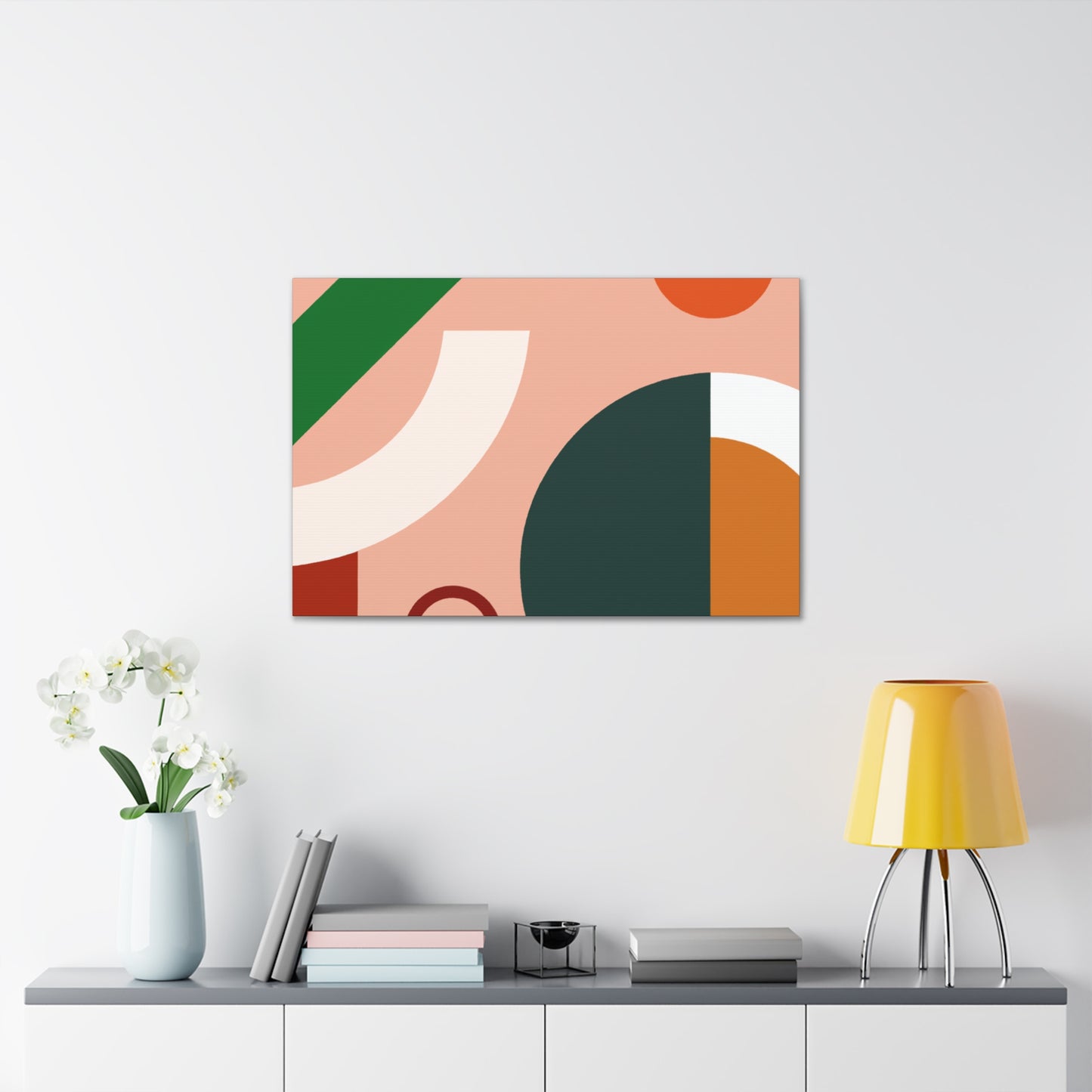 Forest Glow - Midcentury - Canvas