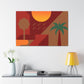 Utopia Bubble- Midcentury - Canvas