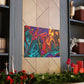 Up In Flames - Canvas - Abstract