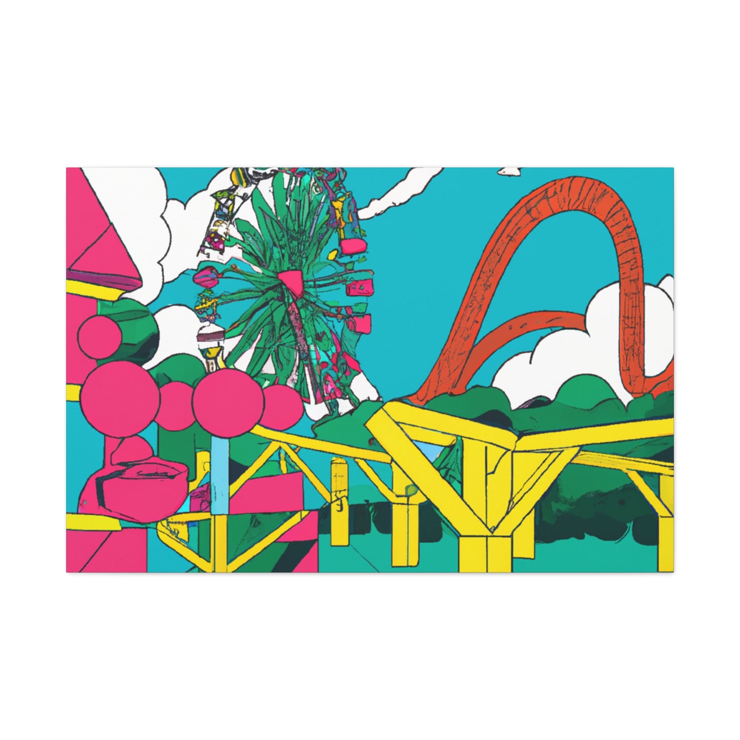 Enchanted Eden - Landscape - Amusement - Canvas