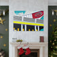 "Happy Days Diner" - Pop Art Canvas
