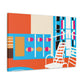 Zen Space - Midcentury - Canvas