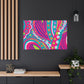 Flamenose! - Abstract Retro Design Canvas