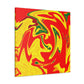 Vapour-Wave Abstract - Canvas